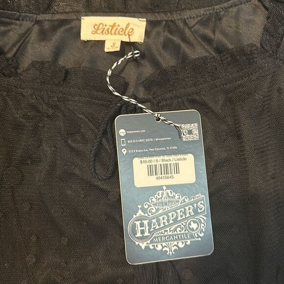 **BOGO** Sheer polka dot Dress by Listicle - Picture 3 of 4